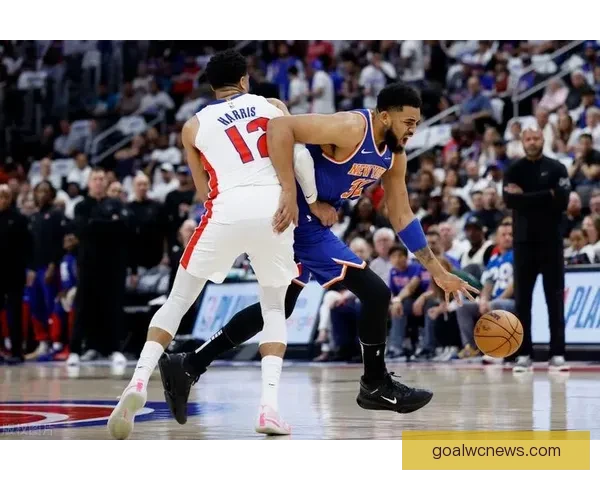 唐斯强势两双尼克斯险胜篮网布伦森米诺特表现抢眼难改败局